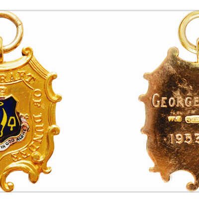Bonnetmakers Craft of Dundee medal,