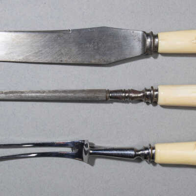 Carving set (for meat and game)