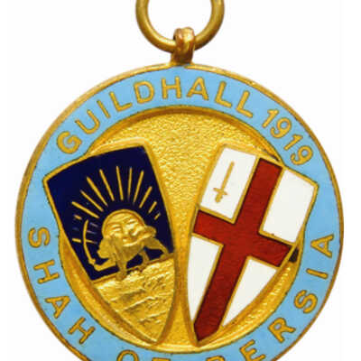 Corporation of London Reception Committee badges
