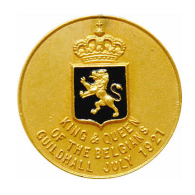 Corporation of London Reception Committee badges