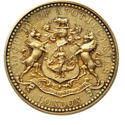 Society of Apothecaries gold medal for the Sydenham Lecture