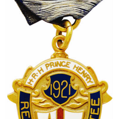 Corporation of London Reception Committee badges