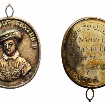 Commemorative Medal Amicable Society of Blues