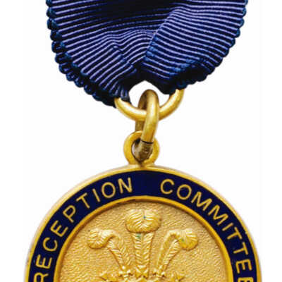 Corporation of London Reception Committee badges