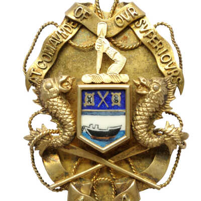 Past Warden’s badge of the Company of Watermen & Lightermen of the River Thames;