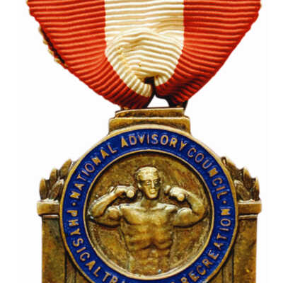 City of London reception medal - National Advisory Council Physical Training & Recreation