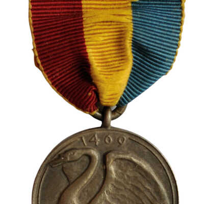 Livery medal of The Musicians’ Company with ribbon