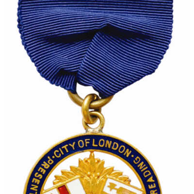 Corporation of London Reception Committee badges