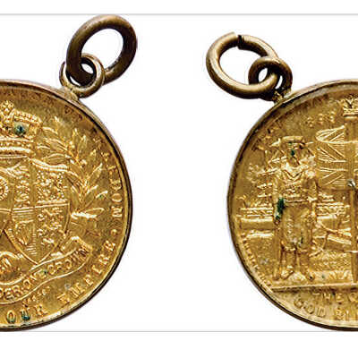 ‘TRANSVAAL SOUVENIR 1899 1900" Medal