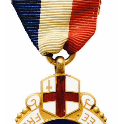 Corporation of London Reception Committee badges