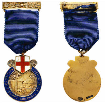 Corporation of London Reception Committee badges
