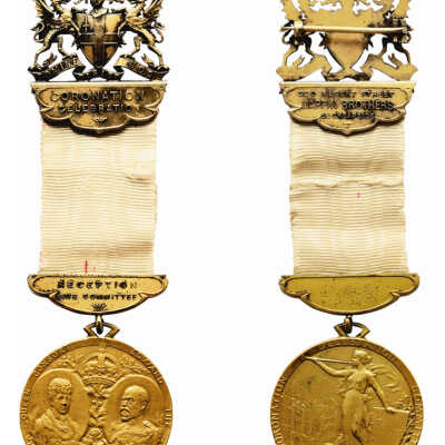 Corporation of London Reception Committee badge