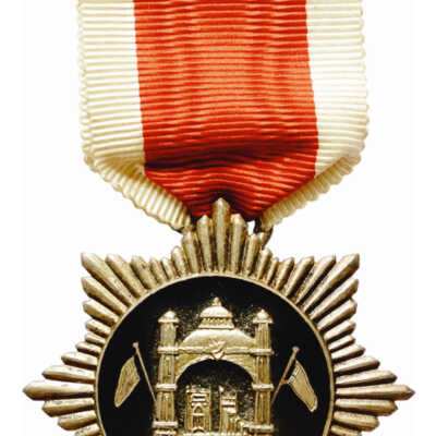Corporation of London Reception Committee badges