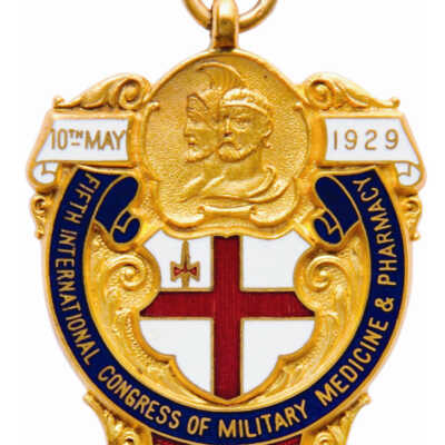 City of London reception medal – 5th. International Congress of Military Medicine and Pharmacy