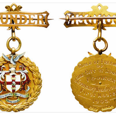 Founders Badge "Guild of the Freemen of the City of London"