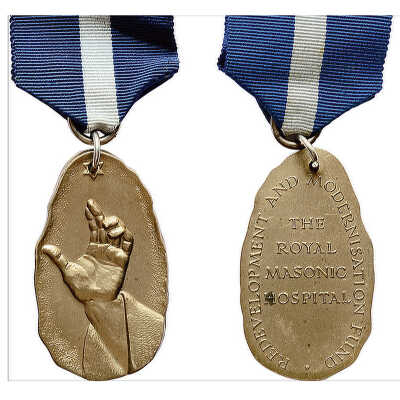 Commemorative Medal The Rebuilding of the Royal Masonic Hospital