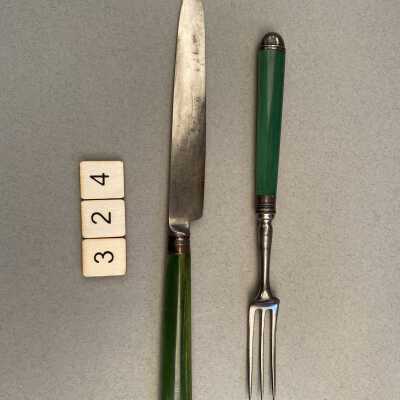 Unnumbered item: Identified provisionally as 324 from description and case content listing