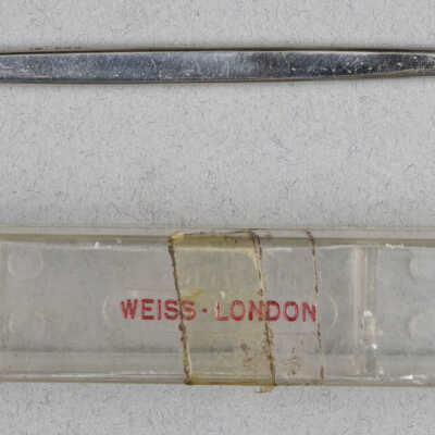 Surgical instrument (ophthalmic) in box