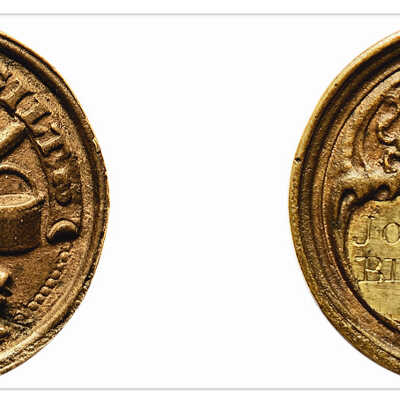 Token of Smedens’ (Smiths) Guild of Amsterdam.