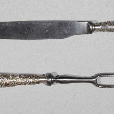 Knife and fork, travelling