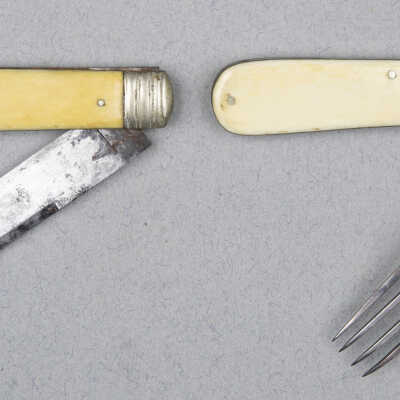Knife and fork, folding