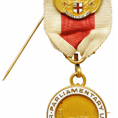 Corporation of London Reception Committee badges