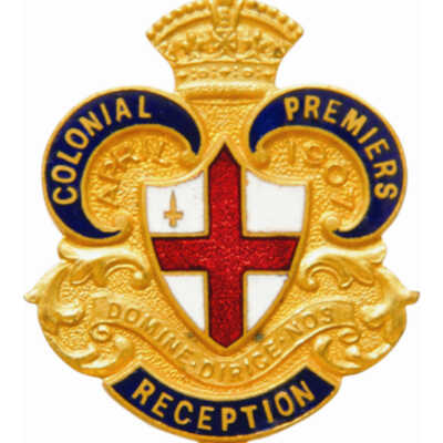 Corporation of London Reception Committee badges