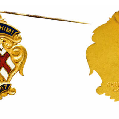 Corporation of London Reception Committee badges