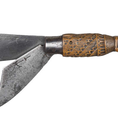 Knife, two bladed, pocket, folding
