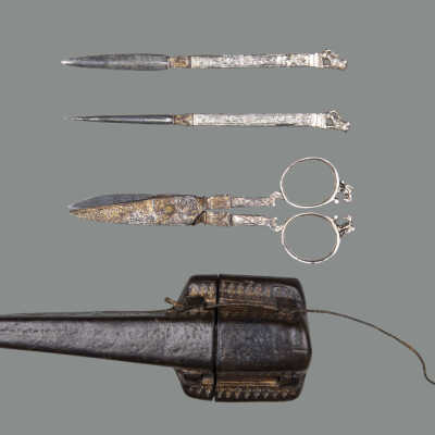 Sewing set and case