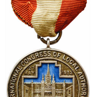 Corporation of London Reception Committee badges