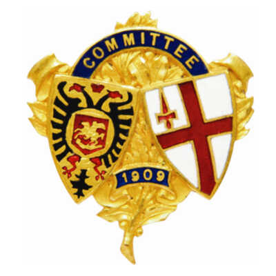 Corporation of London Reception Committee badges