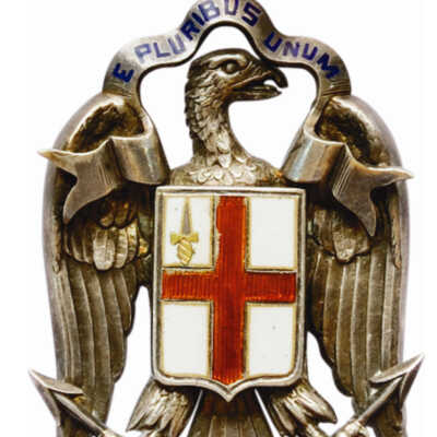 Corporation of London Reception Committee badges