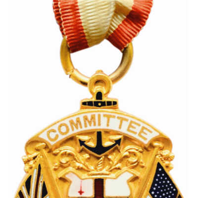 Corporation of London Reception Committee badges