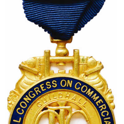 Corporation of London Reception Committee badges
