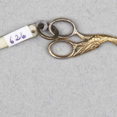Miniature folding knife and scissors