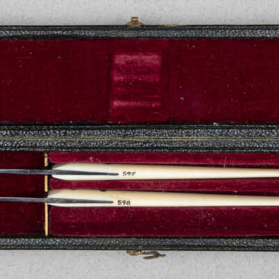 Surgical instruments in case