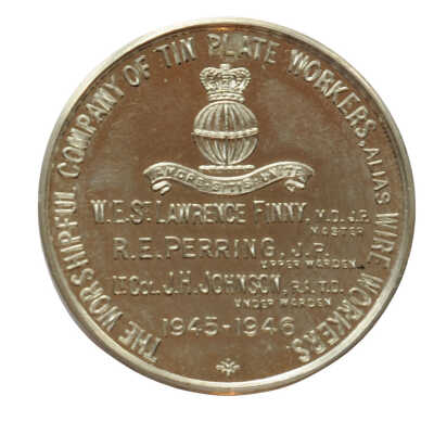 Commemorative medal of Tinplate Workers Company alias Wire Workers – Victory Day