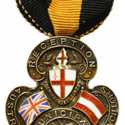Corporation of London Reception Committee badges