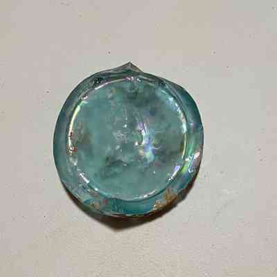 glass bottle fragment