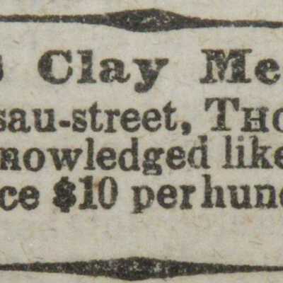 Thomson's medal ad