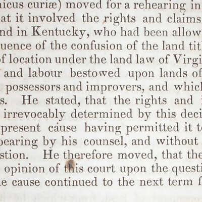 Green V. Biddle Henry Clay Amicus Brief