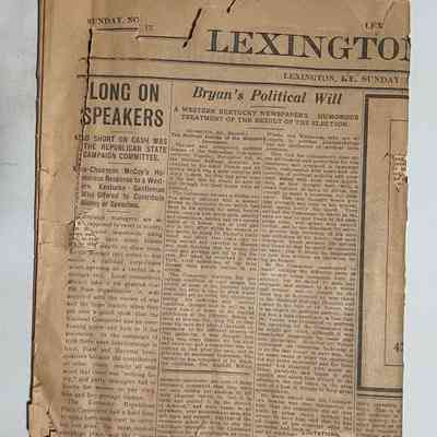 Lexington leader newspaper