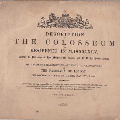 "A Description of the Colosseum"