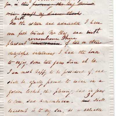 Letter To Charles Calvert 581852 P2002