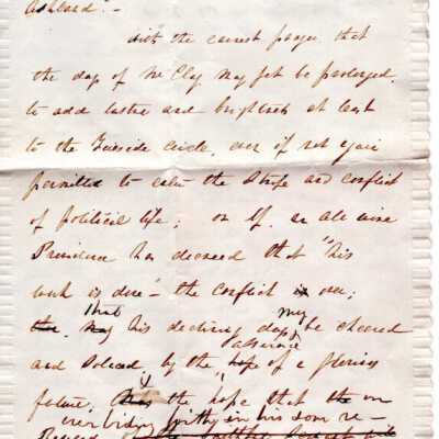 Letter To Charles Calvert 581852 P3003