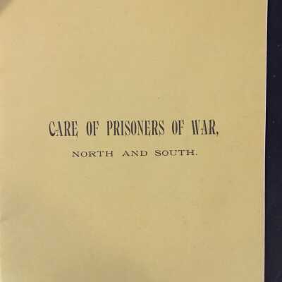 care of prisoners of war north and south, and forth annual report of the council, treasurer, and recorder of the Ohio Commandery.