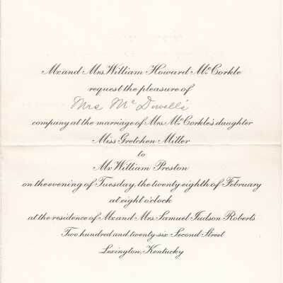 Invitation