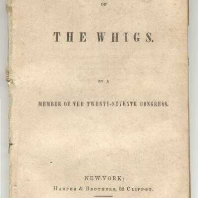 Defence of the Whigs