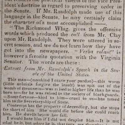 article on John Randolph and H